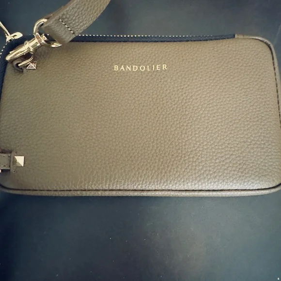 Bandolier iPhone & Pouch Set in Olive Green & Gold Accent - Picture 10 of 15